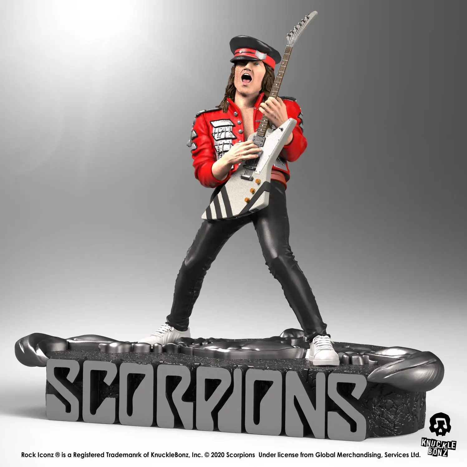 Scorpions Rock Iconz Socha Matthias Jabs Limited Edition 22 cm produktová fotografia