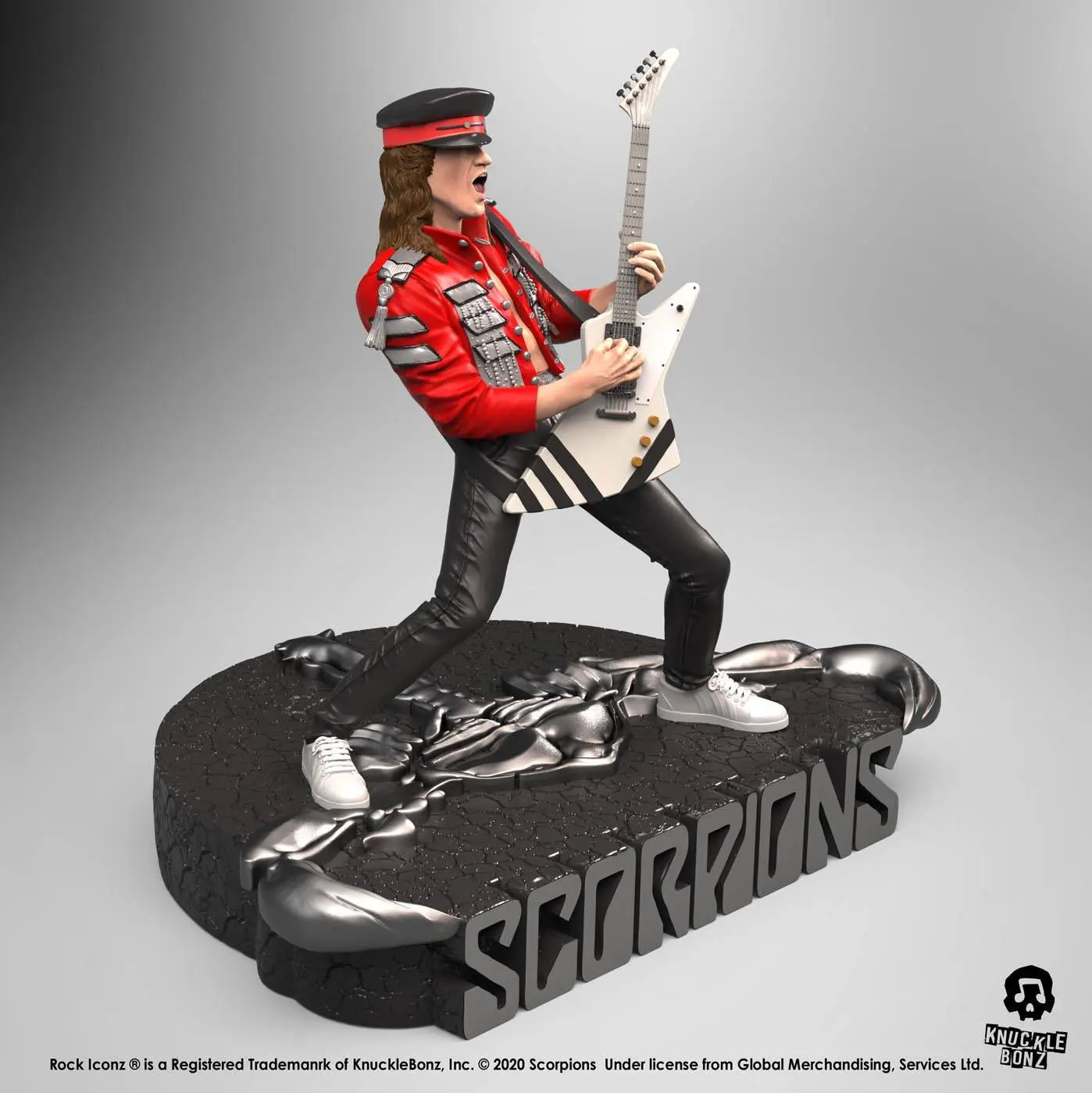 Scorpions Rock Iconz Socha Matthias Jabs Limited Edition 22 cm produktová fotografia