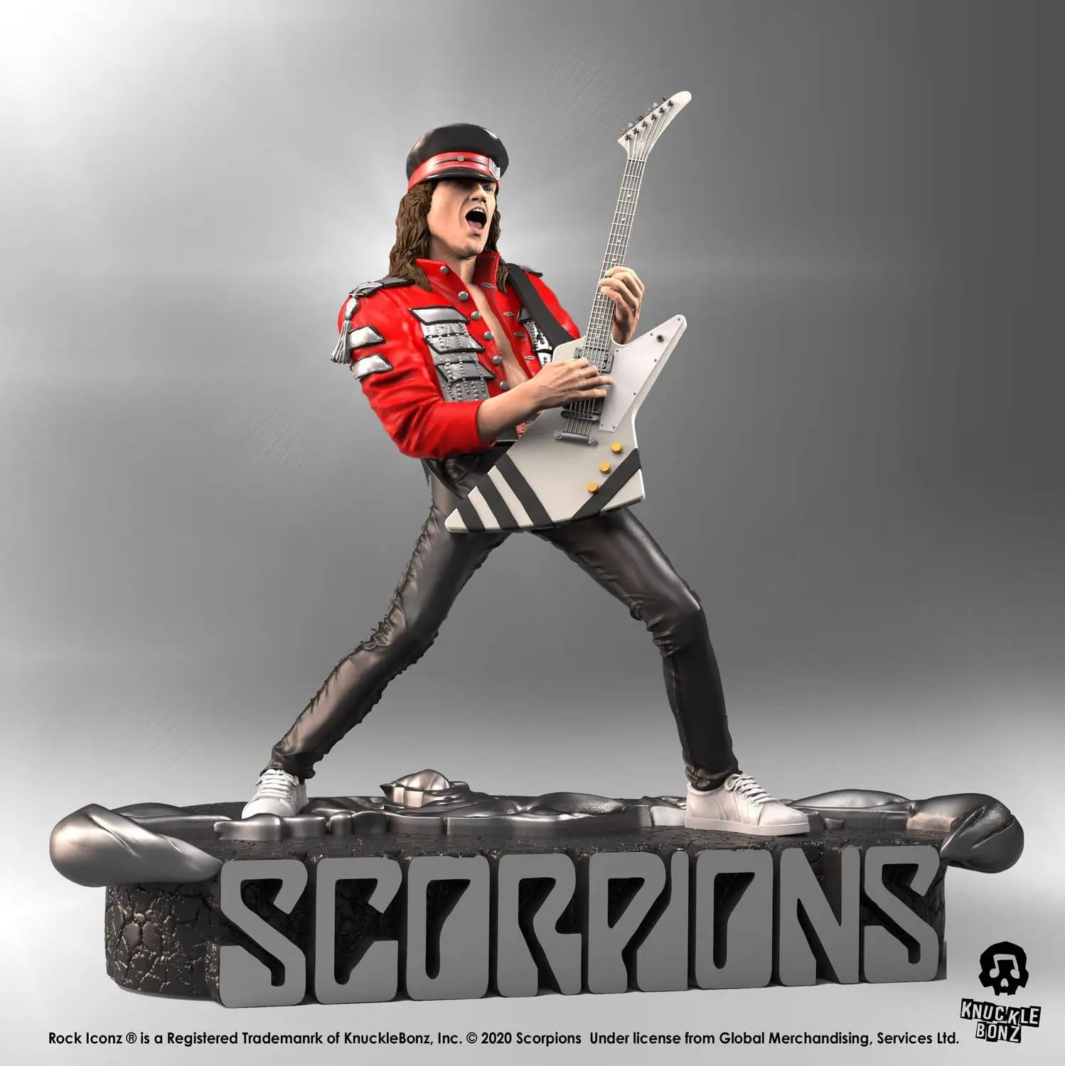 Scorpions Rock Iconz Socha Matthias Jabs Limited Edition 22 cm produktová fotografia