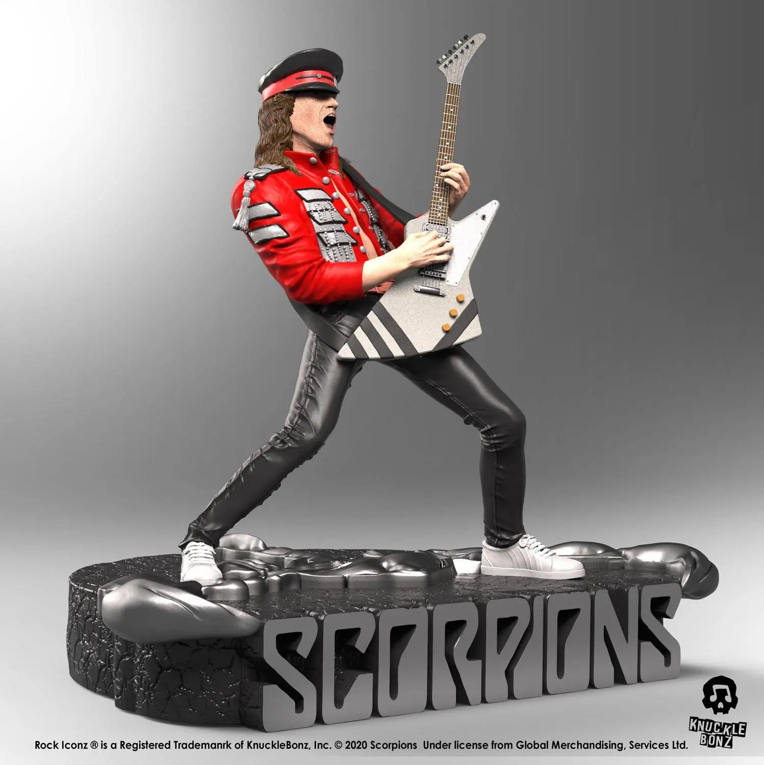 Scorpions Rock Iconz Socha Matthias Jabs Limited Edition 22 cm produktová fotografia