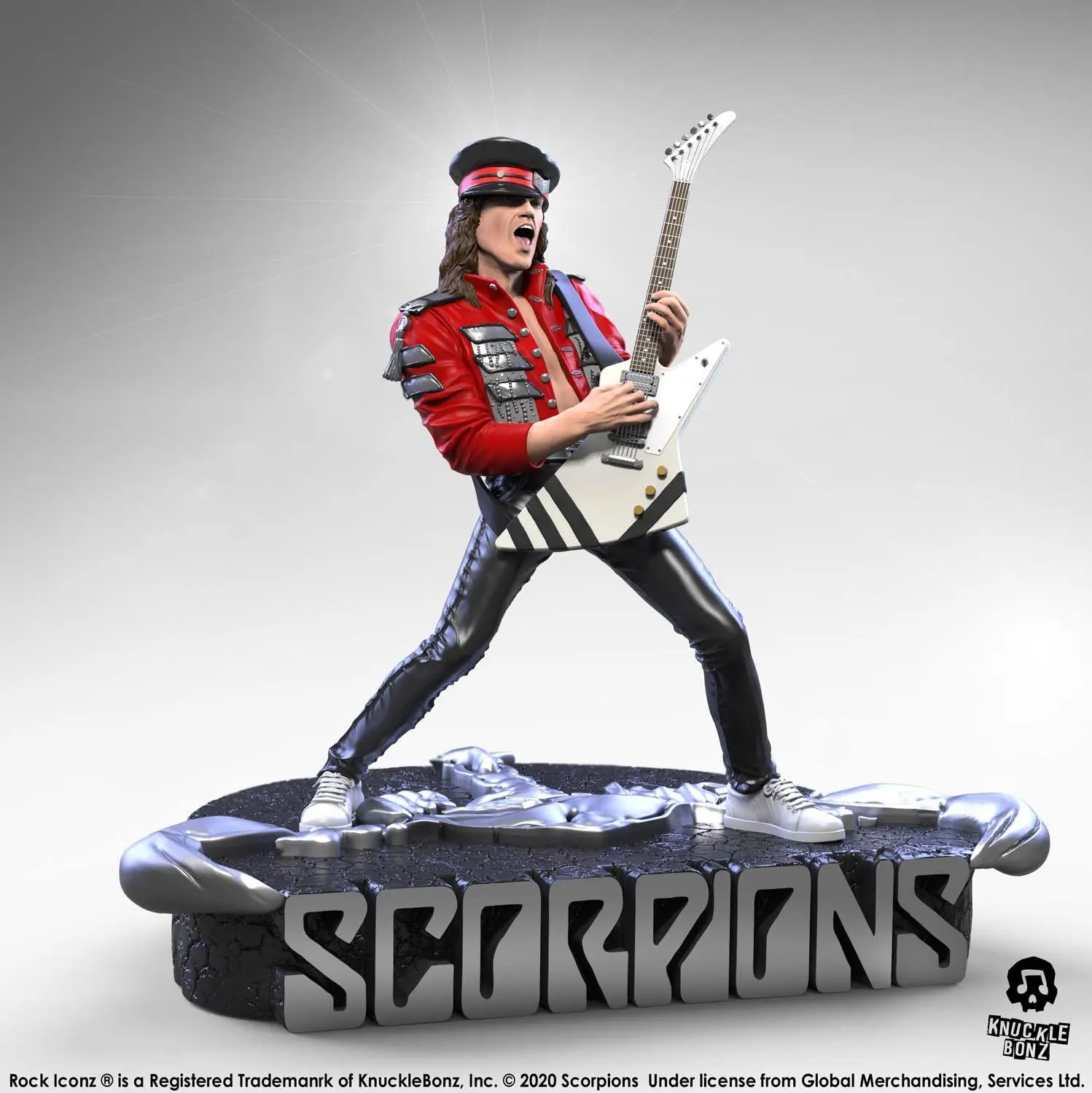 Scorpions Rock Iconz Socha Matthias Jabs Limited Edition 22 cm produktová fotografia