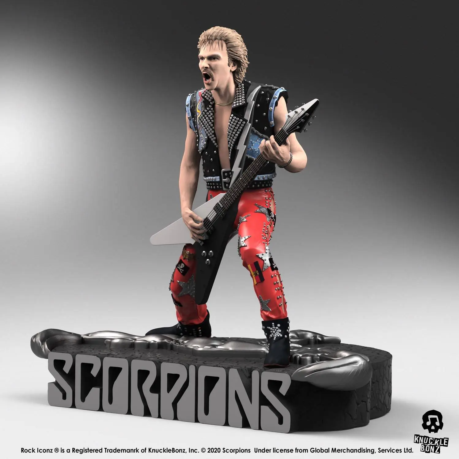 Scorpions Rock Iconz Socha Rudolf Schenker Limited Edition 22 cm produktová fotografia