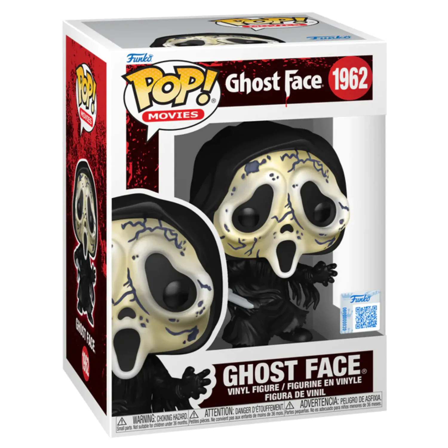 Scream Funko POP! figúrka - Ghost Face Distressed Mask produktová fotografia