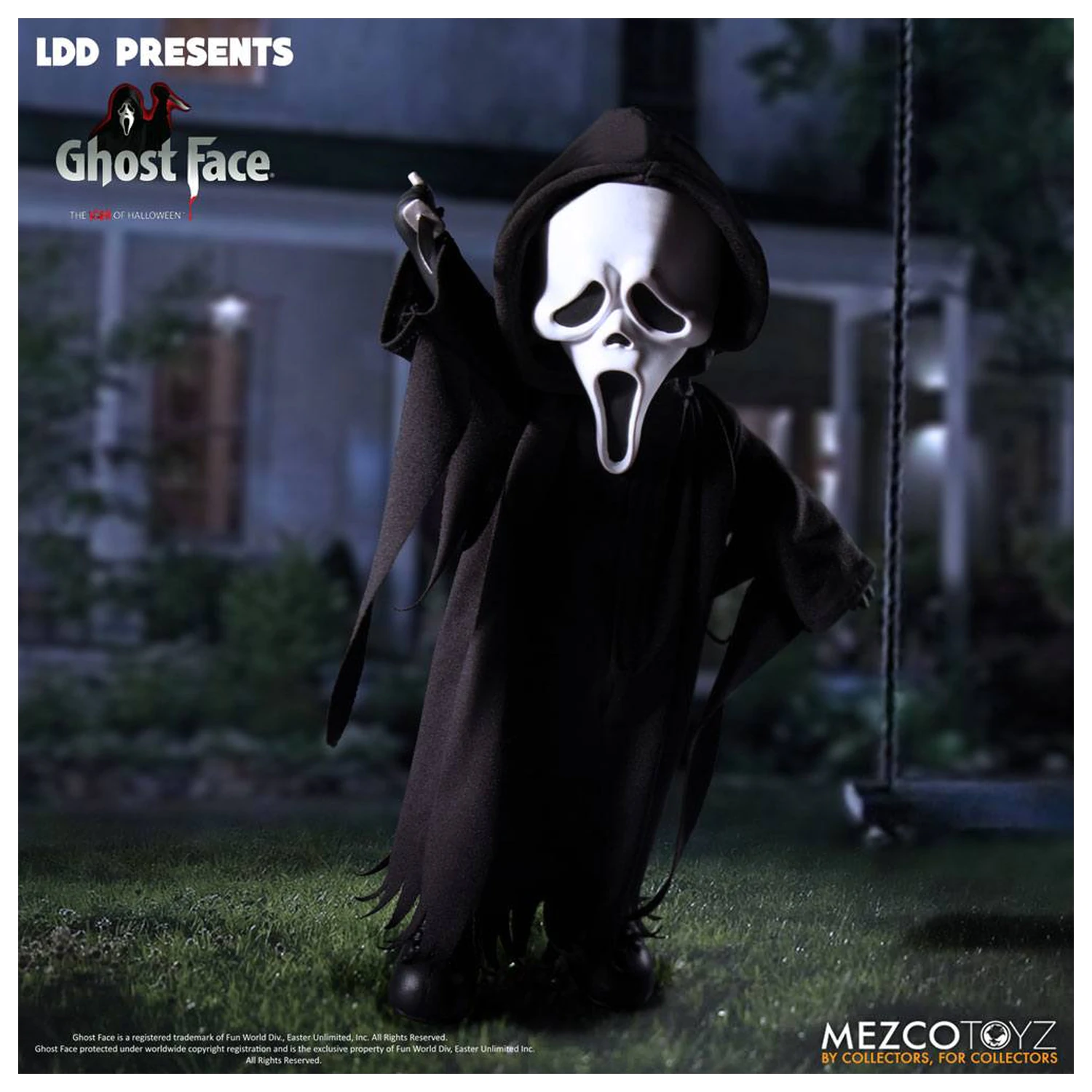 Scream Living Dead Dolls bábika Ghost Face 25 cm produktová fotografia