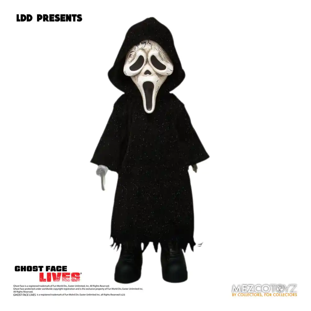 Scream Living Dead Dolls Bábika Ghost Face - Zombie Edition 25 cm produktová fotografia