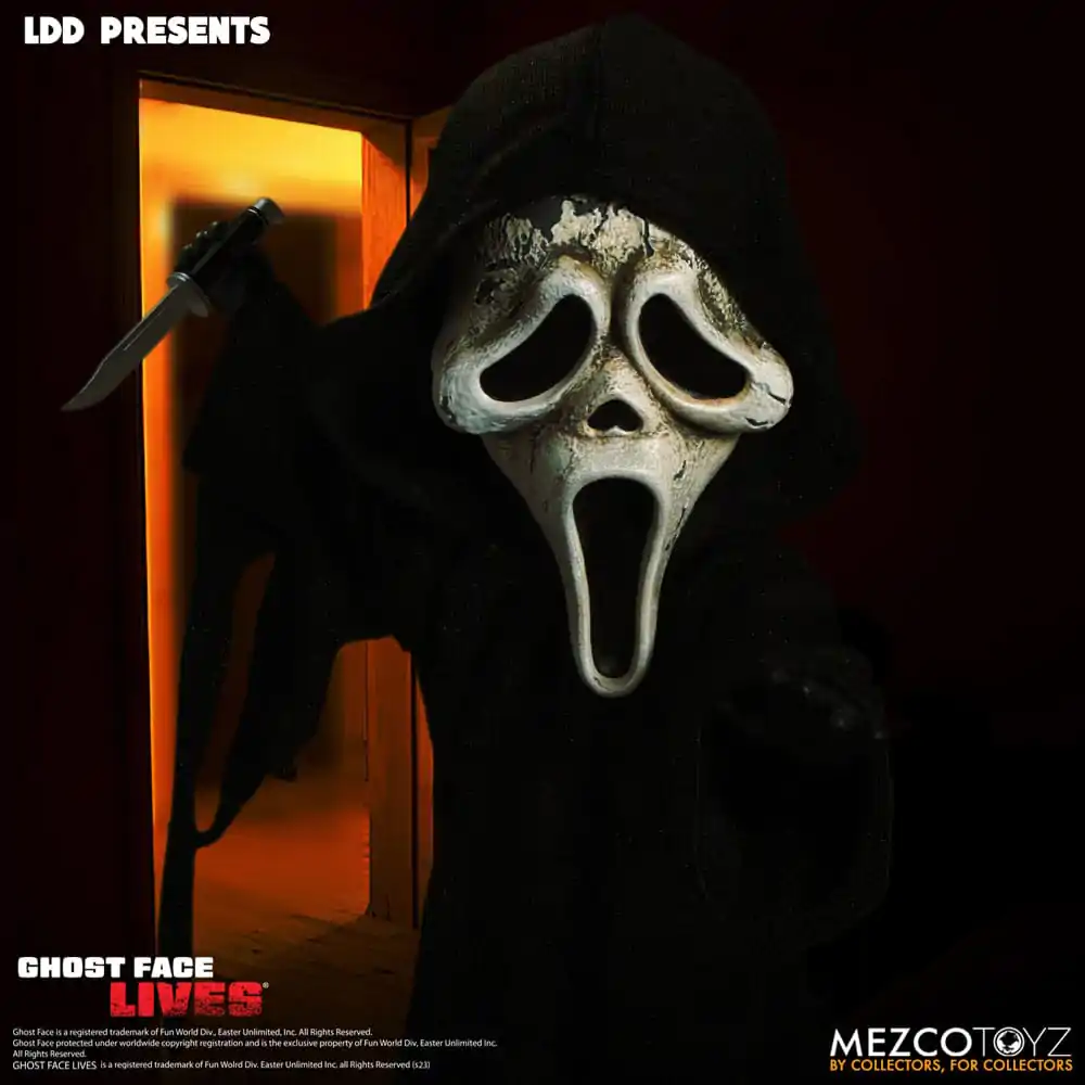 Scream Living Dead Dolls Bábika Ghost Face - Zombie Edition 25 cm produktová fotografia