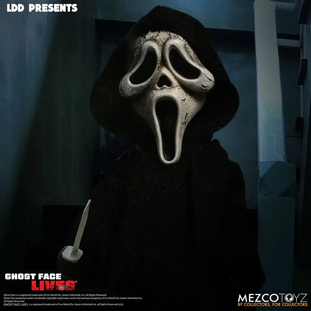 Scream Living Dead Dolls Bábika Ghost Face - Zombie Edition 25 cm produktová fotografia