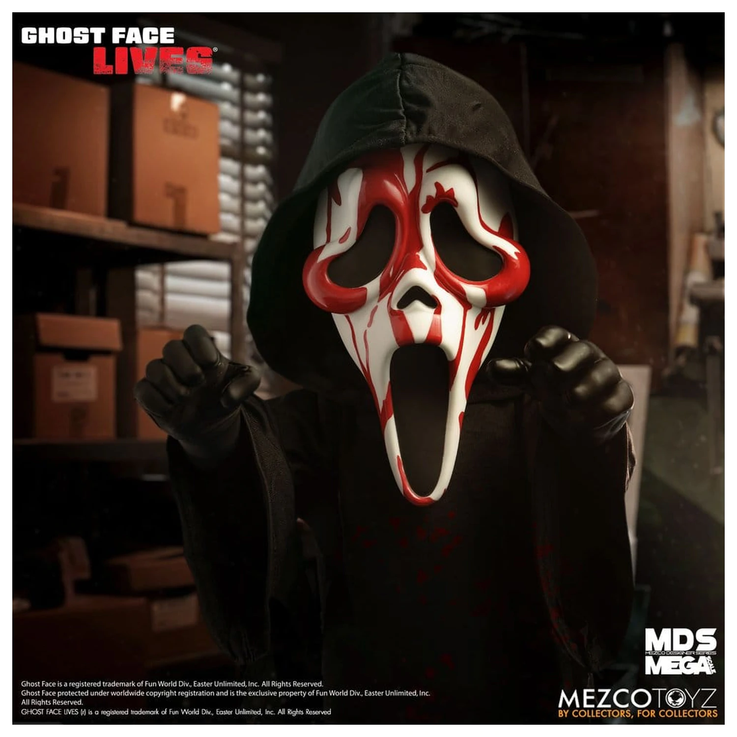 Scream MDS Roto plyšová bábika Bloody Ghost Face 38 cm produktová fotografia
