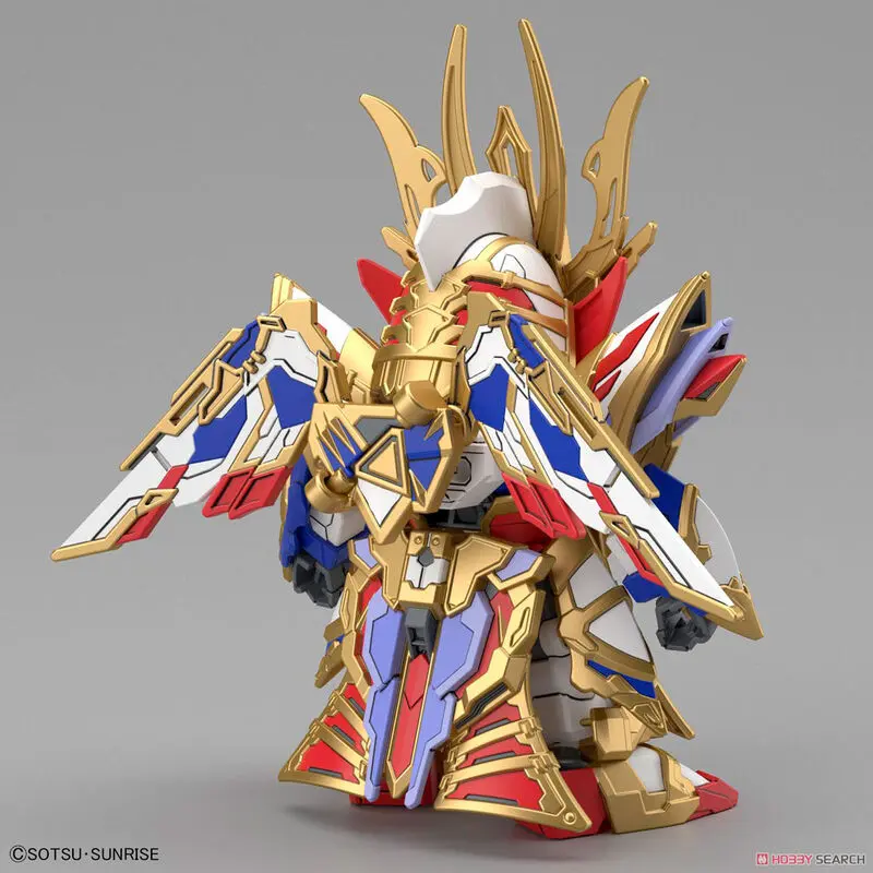 SD Gundam World Heroes Cao Cao Wing Gundam Model Kit figúrka produktová fotografia