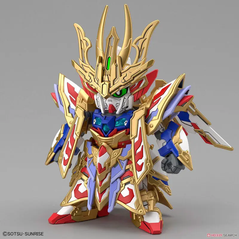 SD Gundam World Heroes Cao Cao Wing Gundam Model Kit figúrka produktová fotografia