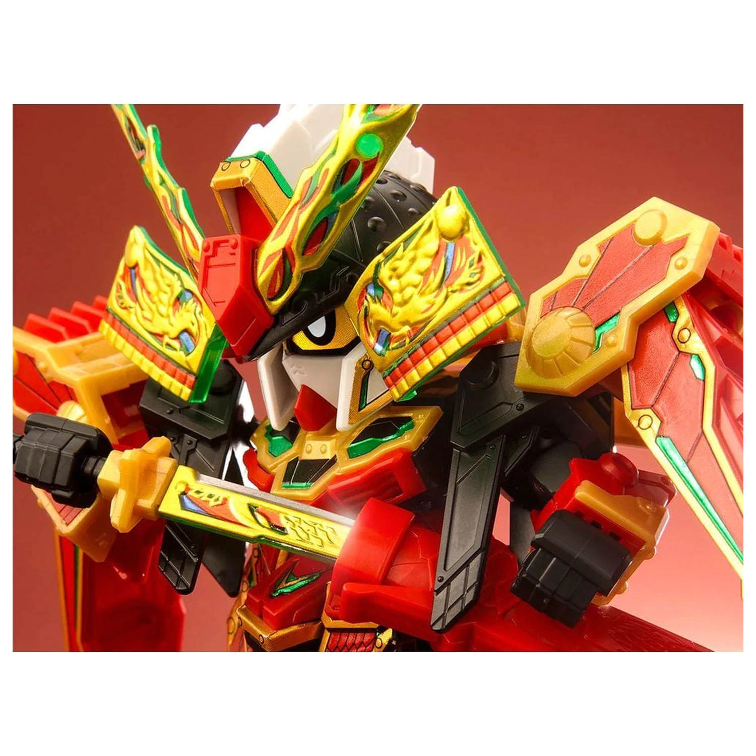 SD Gundam World Heroes Musha Gundam 78. modelová súprava produktová fotografia