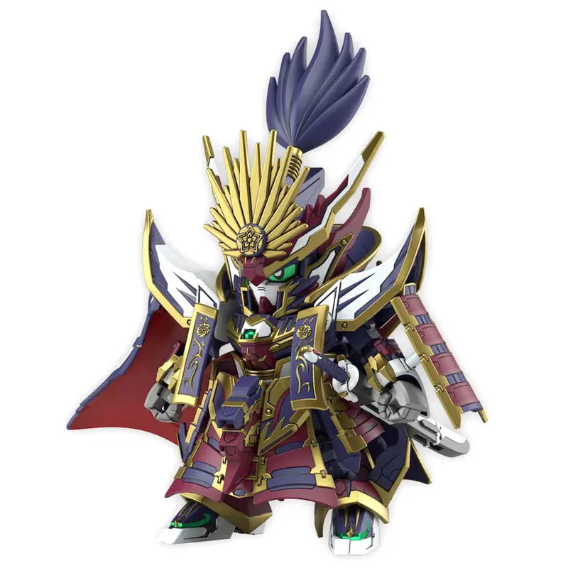 SD Gundam World Heroes Nobunaga Gundam Epyon plastiková stavebnica figúrka produktová fotografia