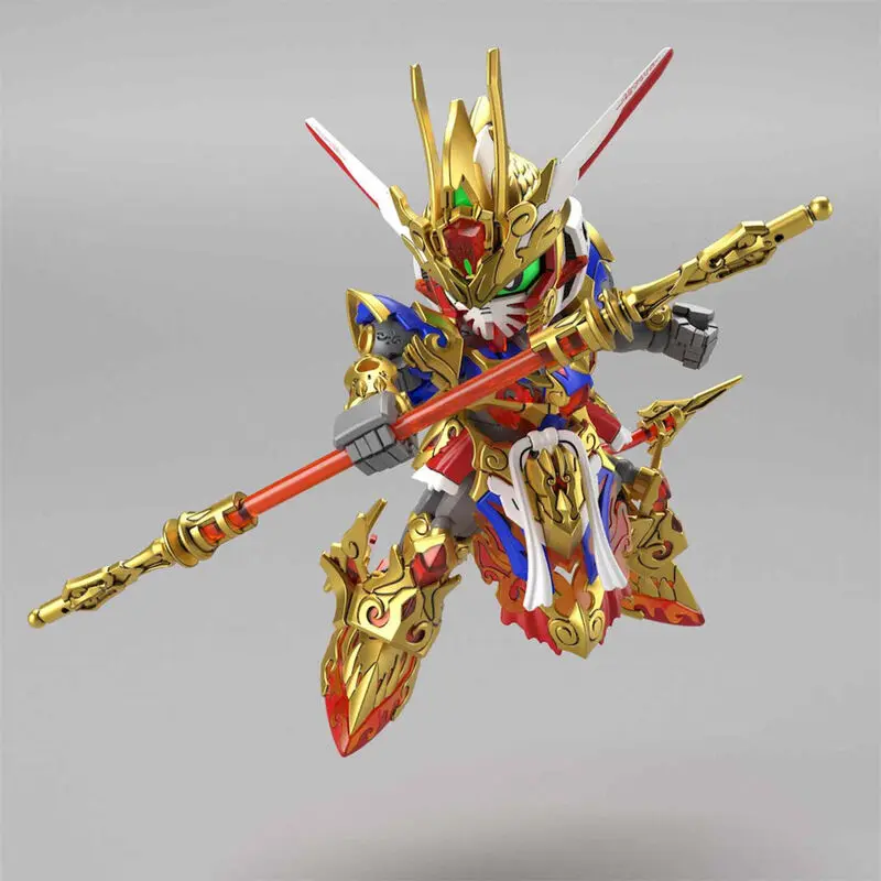 SD Gundam World Heroes Wukong Impulse Gundam Model Kit figúrka produktová fotografia