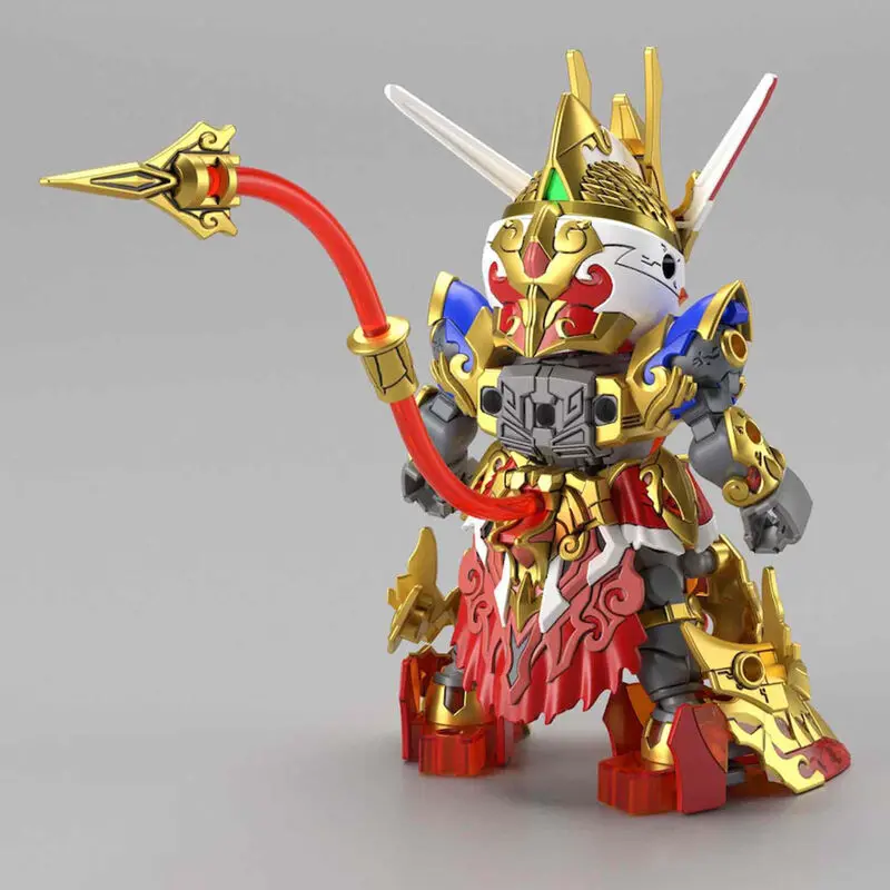 SD Gundam World Heroes Wukong Impulse Gundam Model Kit figúrka produktová fotografia