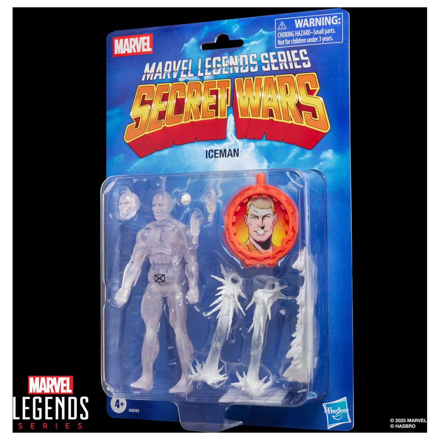 Secret Wars Marvel Legends Retro akčná figúrka Iceman 15 cm produktová fotografia