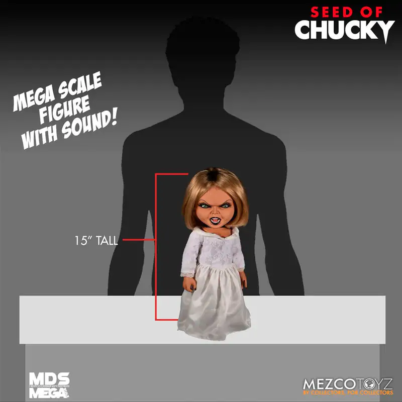 Seed of Chucky MDS Mega Scale Hovoriaca akčná figúrka Tiffany 38 cm produktová fotografia