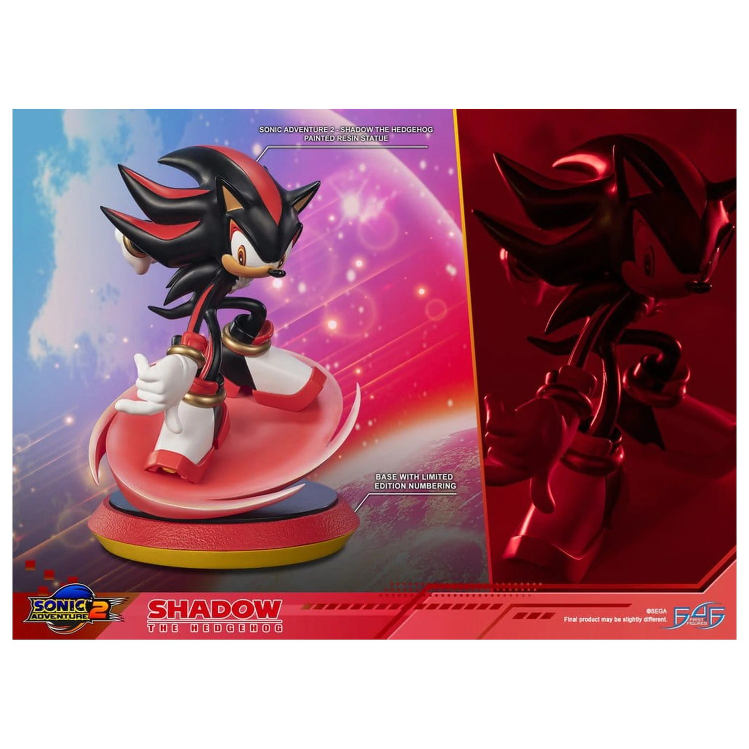SEGA živicová socha Shadow the Hedgehog 25 cm produktová fotografia