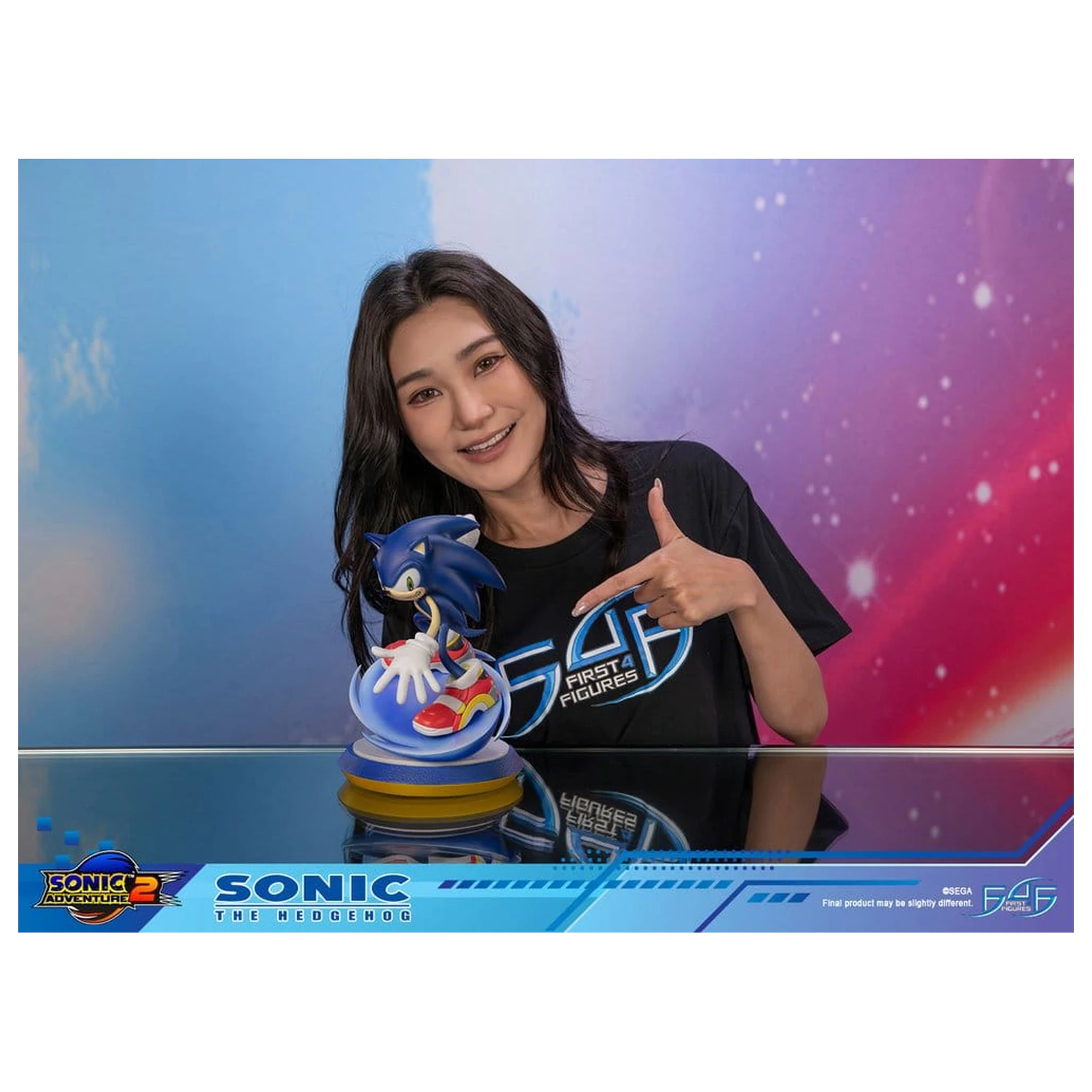 SEGA Resin socha Sonic the Hedgehog 24,5 cm produktová fotografia