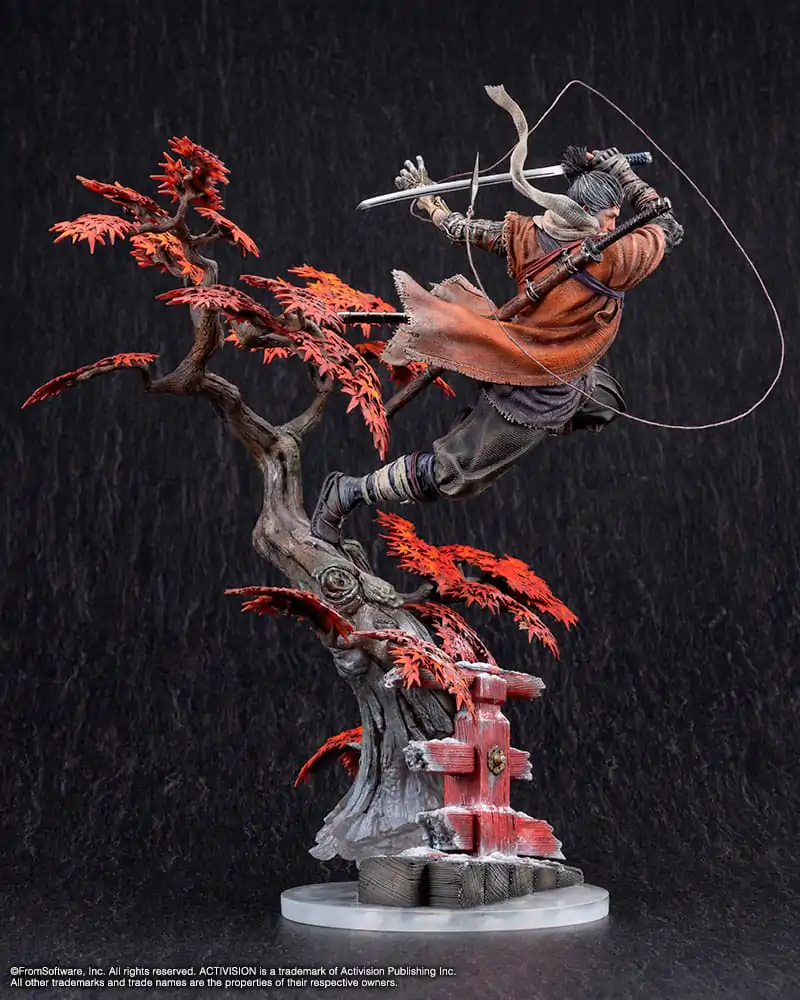 Sekiro: Shadows Die Twice PVC Socha 1/7 Wolf 42 cm produktová fotografia