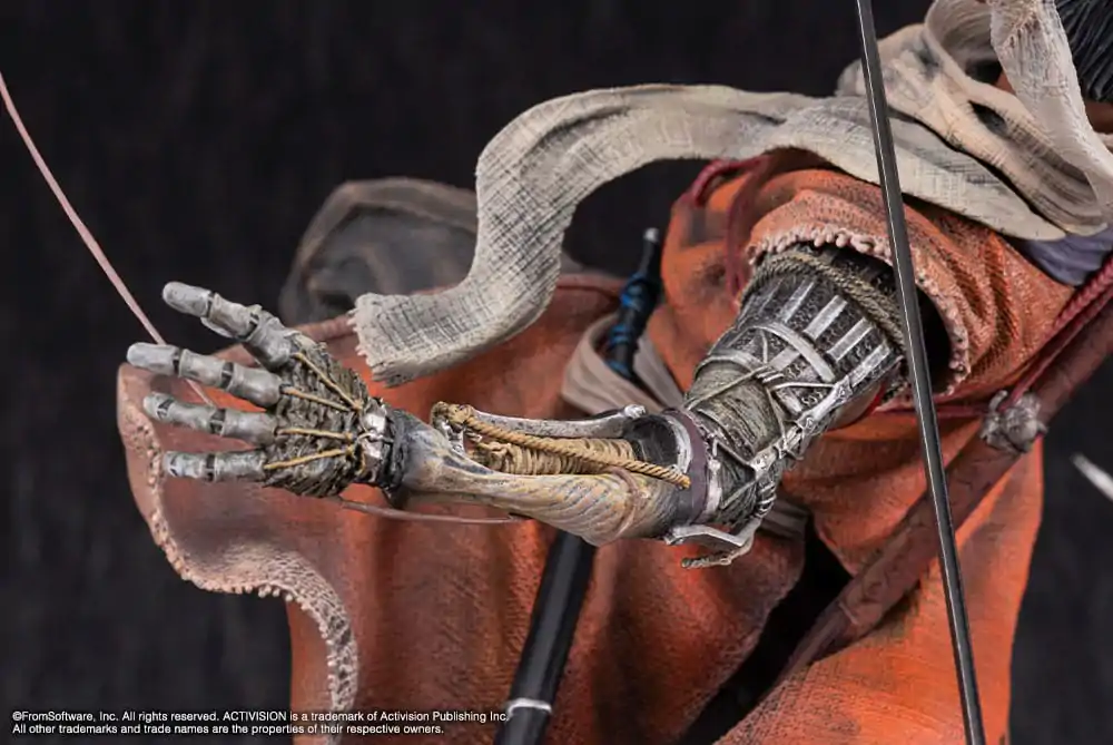 Sekiro: Shadows Die Twice PVC Socha 1/7 Wolf 42 cm produktová fotografia
