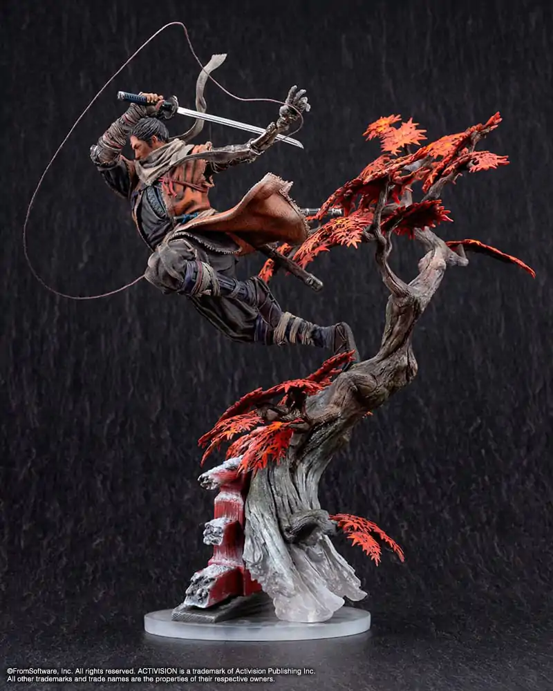 Sekiro: Shadows Die Twice PVC Socha 1/7 Wolf 42 cm produktová fotografia