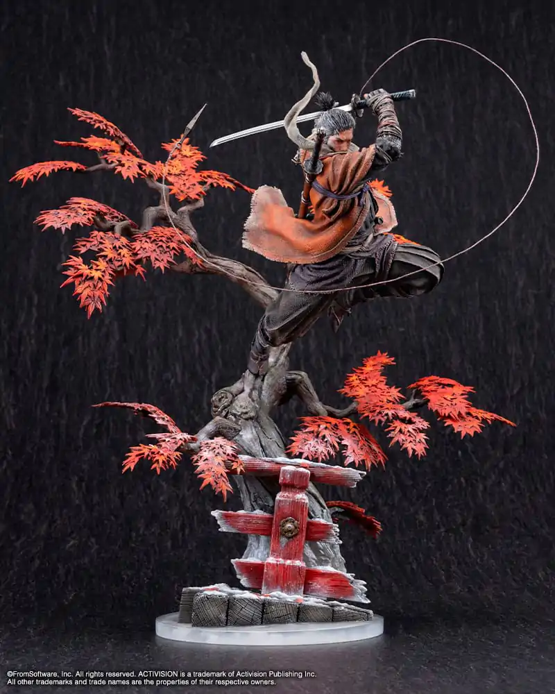 Sekiro: Shadows Die Twice PVC Socha 1/7 Wolf 42 cm produktová fotografia