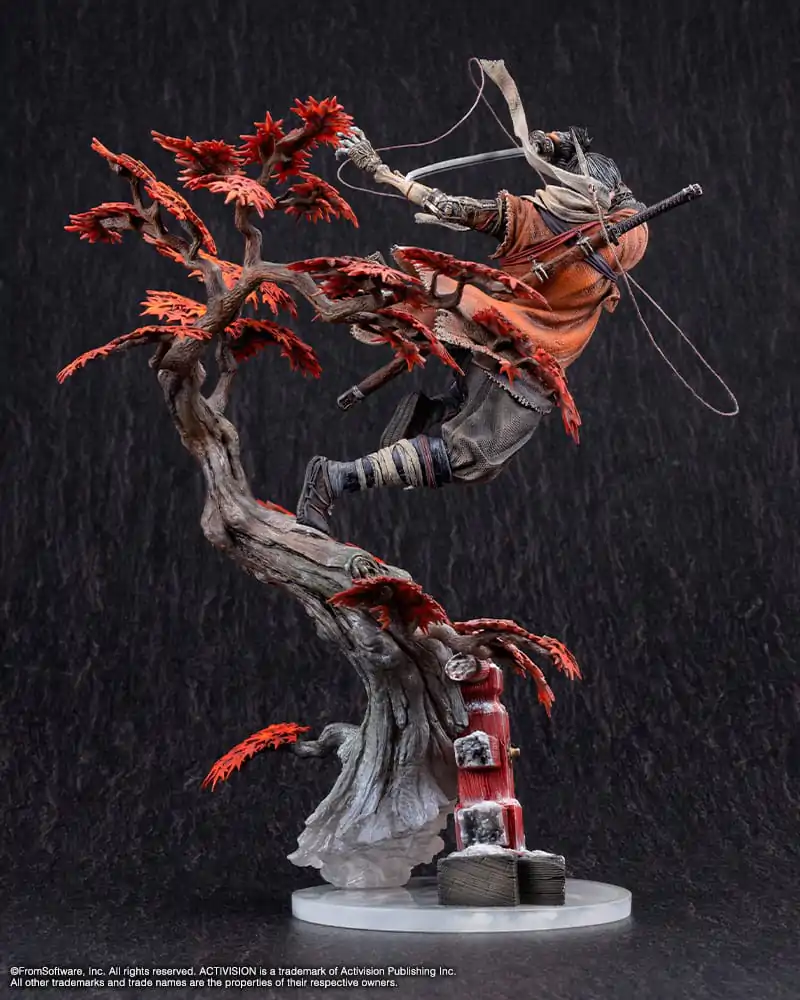 Sekiro: Shadows Die Twice PVC Socha 1/7 Wolf 42 cm produktová fotografia