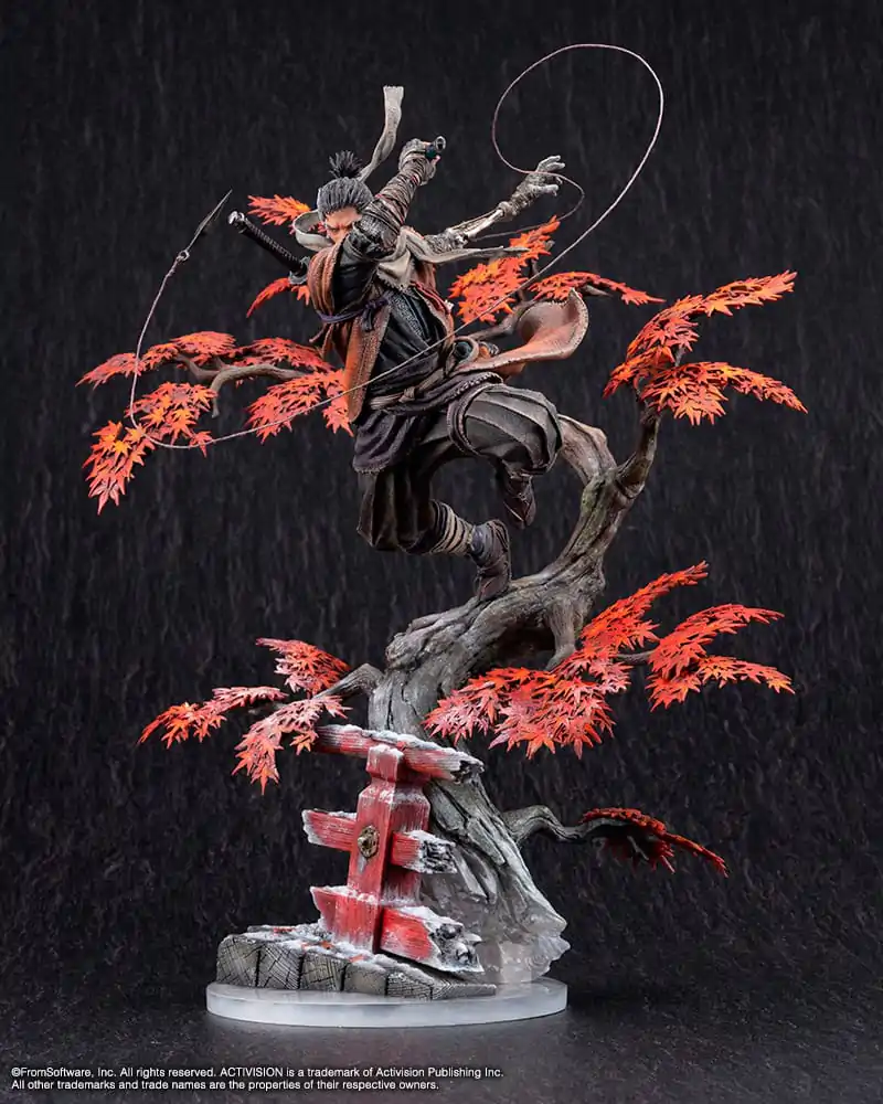 Sekiro: Shadows Die Twice PVC Socha 1/7 Wolf 42 cm produktová fotografia