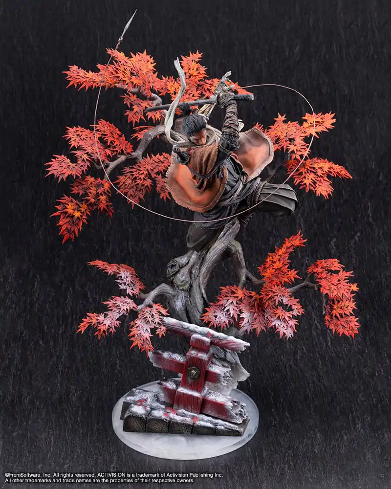 Sekiro: Shadows Die Twice PVC Socha 1/7 Wolf 42 cm produktová fotografia