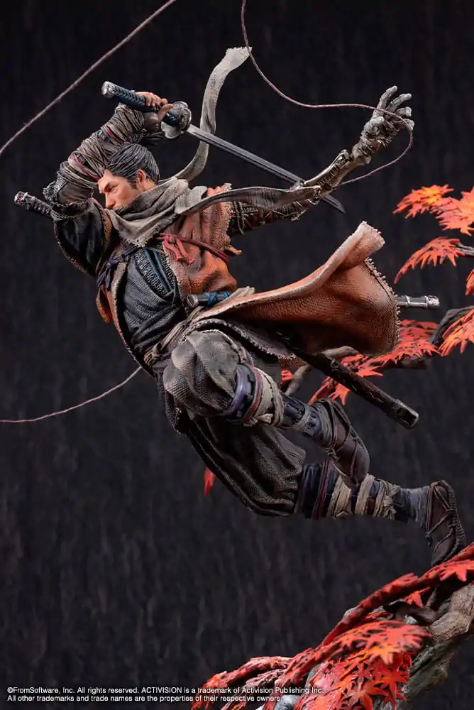 Sekiro: Shadows Die Twice PVC Socha 1/7 Wolf 42 cm produktová fotografia