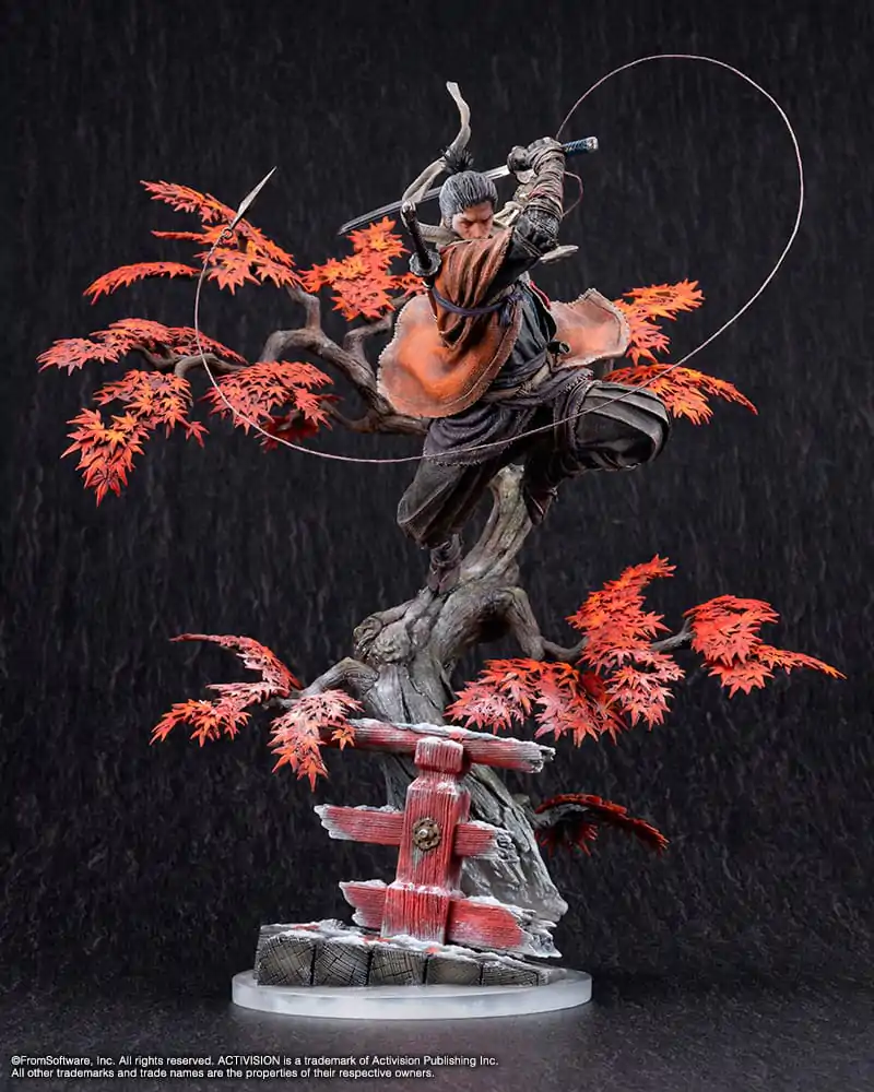 Sekiro: Shadows Die Twice PVC Socha 1/7 Wolf 42 cm produktová fotografia