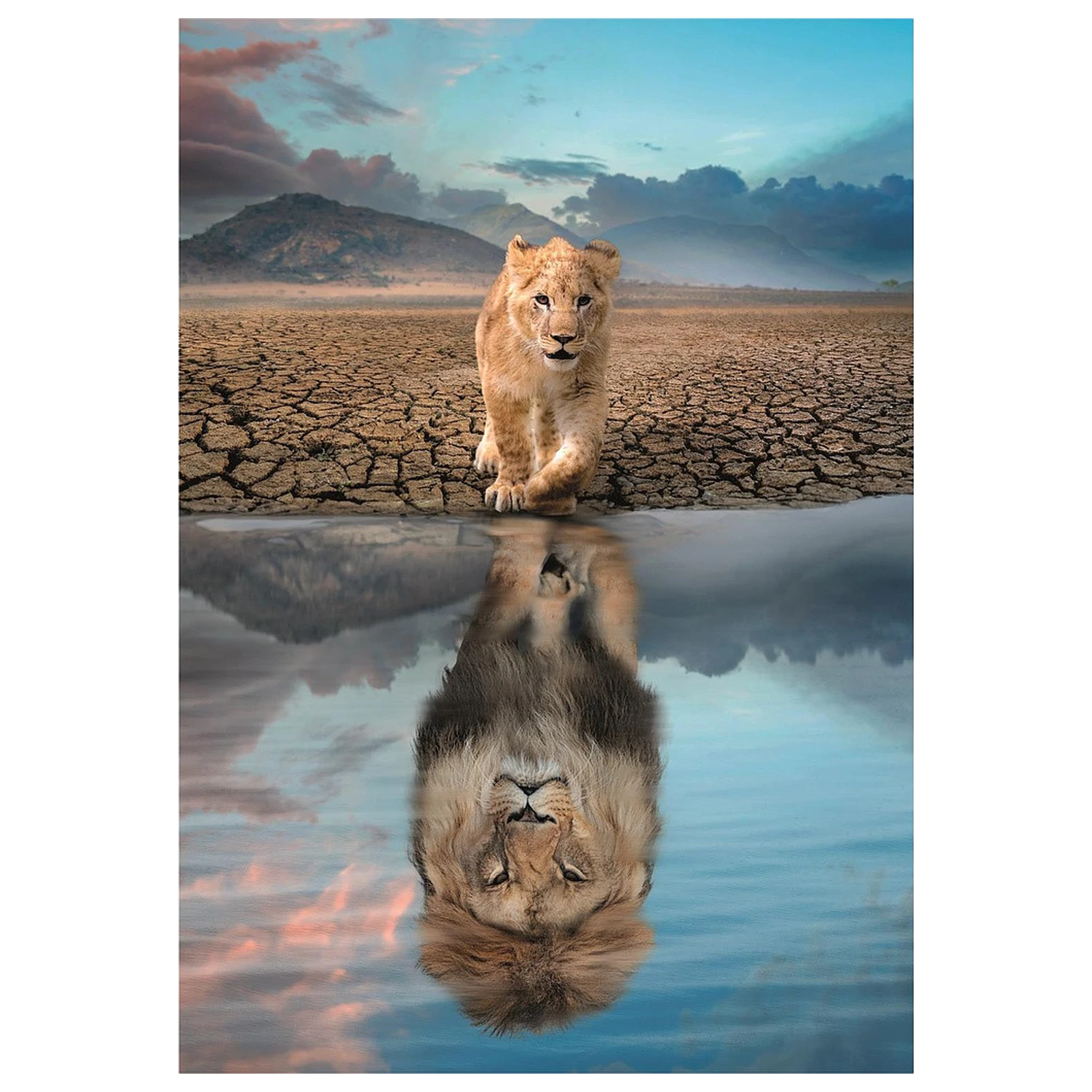 Self Reflection 300 dielikové puzzle Clementoni produktová fotografia
