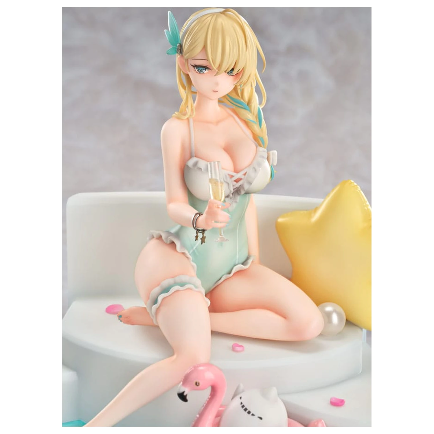 Senkan Shoujo R PVC socha 1/7 Lexington (CV-16) Summer of Ingleside Ver. 19 cm produktová fotografia