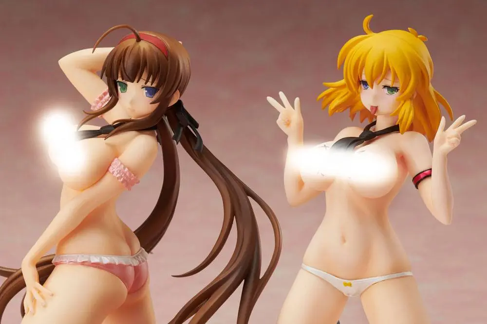 Senran Kagura NewWave Gburst PVC figúrka 1/10 Ryobi x Ryona Meztelen testű matróz egyenruha verzió 19 cm termékfotó