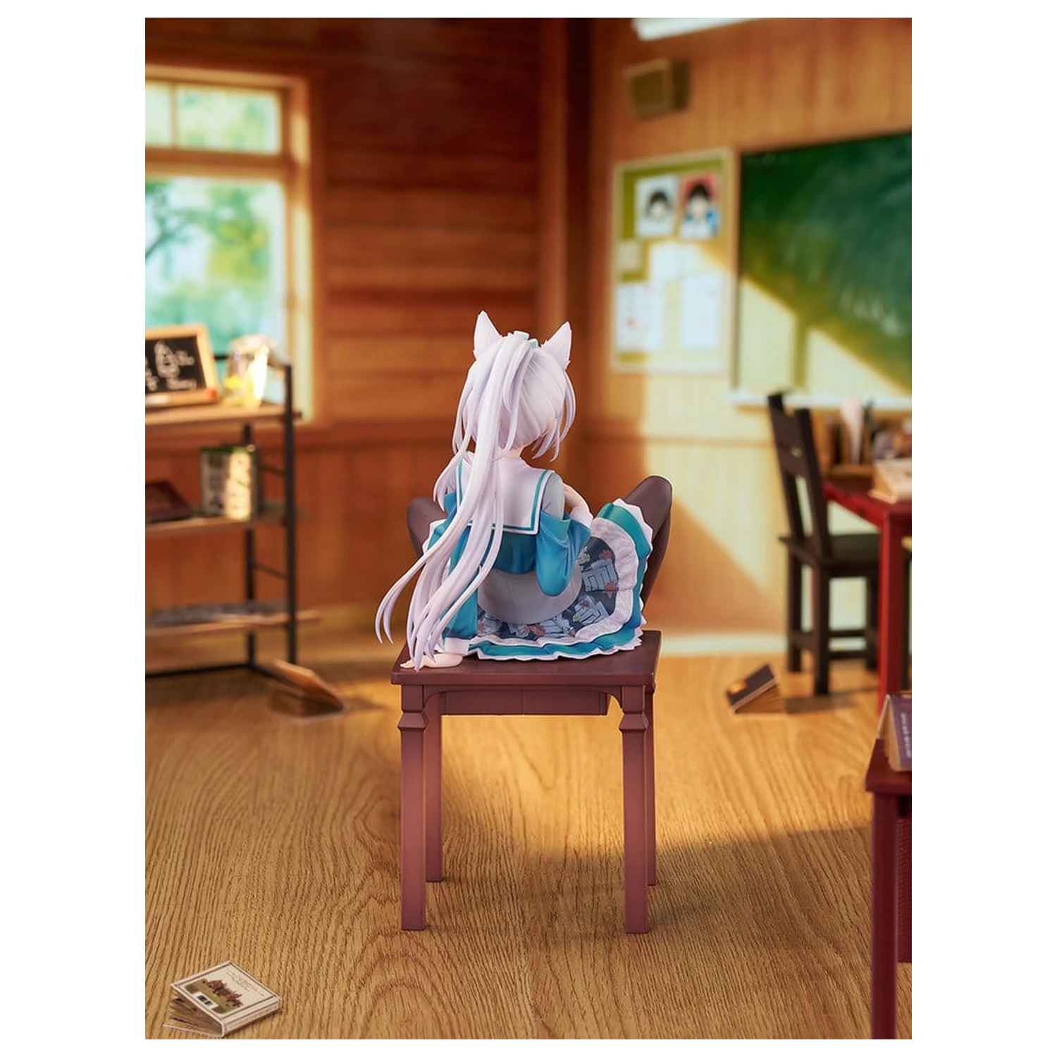 SenrenBanka PVC figúrka 1/7 Yoshino Asatake Animal Ears School Uniform Ver. 21 cm produktová fotografia