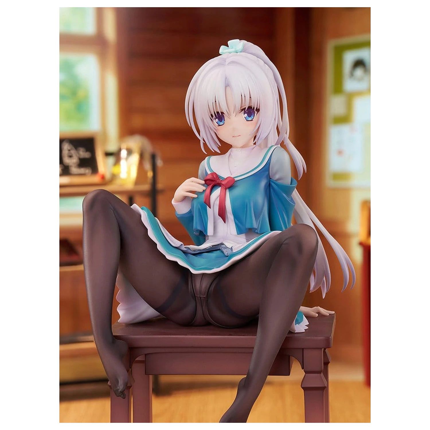 SenrenBanka PVC figúrka 1/7 Yoshino Asatake Animal Ears School Uniform Ver. 21 cm produktová fotografia