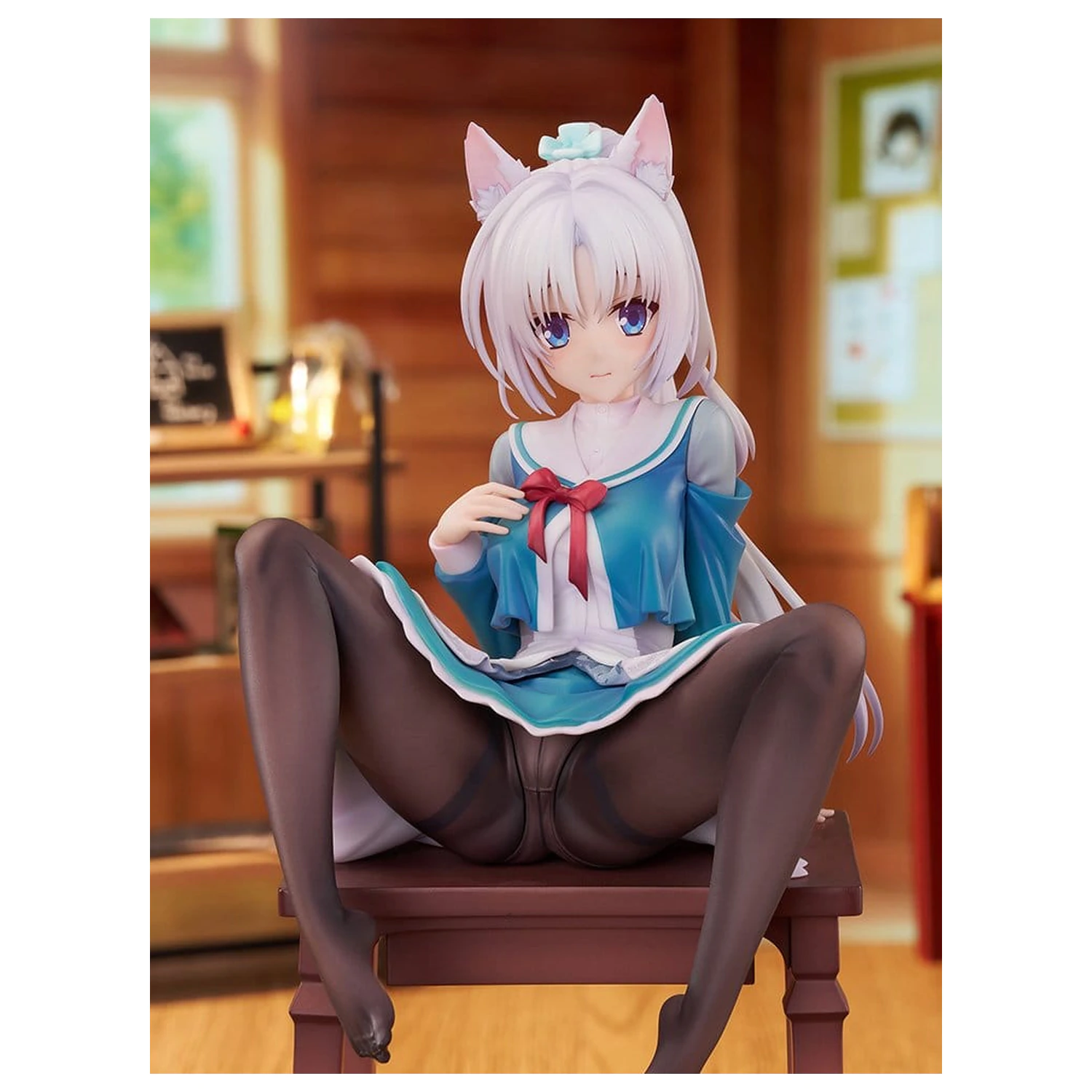 SenrenBanka PVC figúrka 1/7 Yoshino Asatake Animal Ears School Uniform Ver. 21 cm produktová fotografia