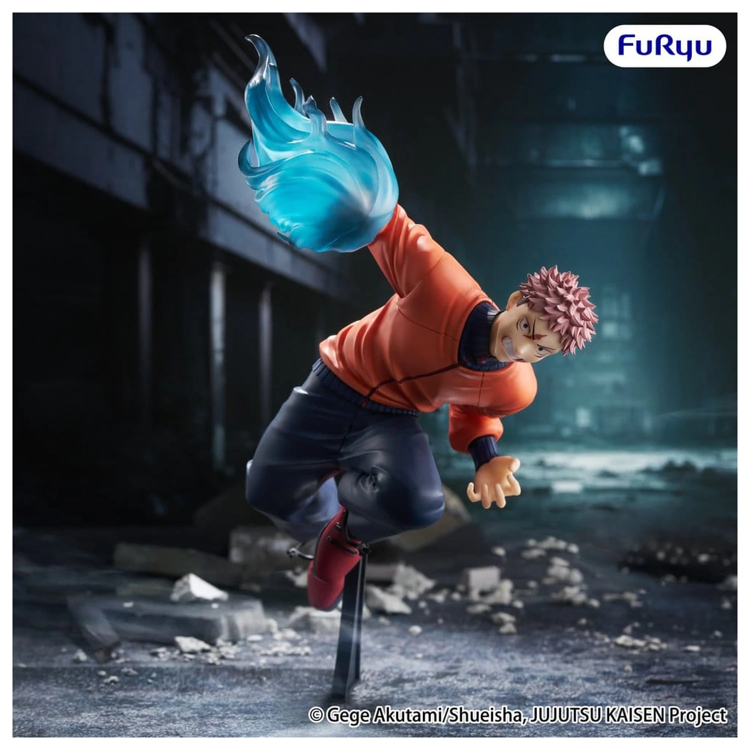 Jujutsu Kaisen Trio-Try-iT PVC socha Yuji Itadori 19 cm produktová fotografia