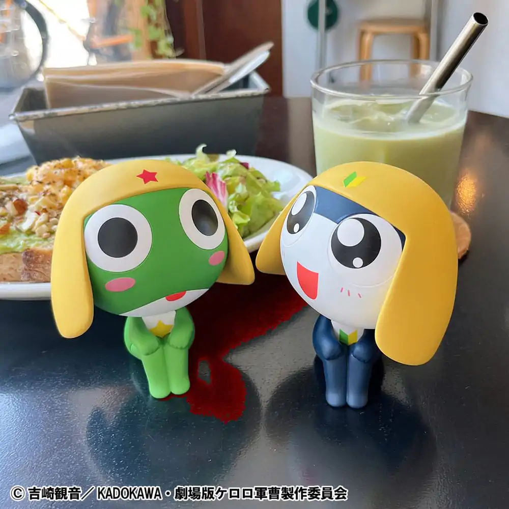 Sergeant Frog Look Up PVC soška Keroro & Tamama Set (s darčekom) 11 cm produktová fotografia
