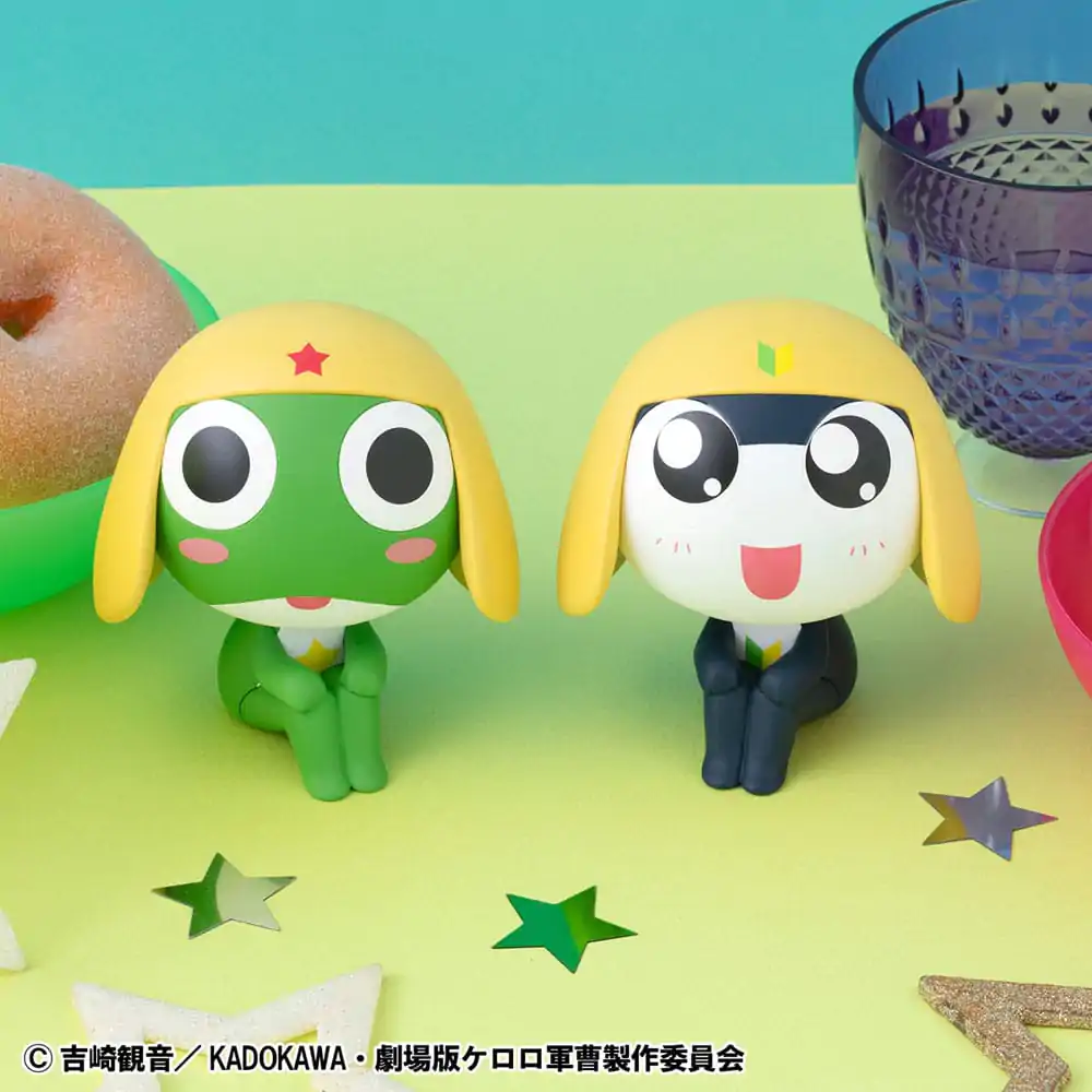 Sergeant Frog Look Up PVC soška Keroro & Tamama Set (s darčekom) 11 cm produktová fotografia