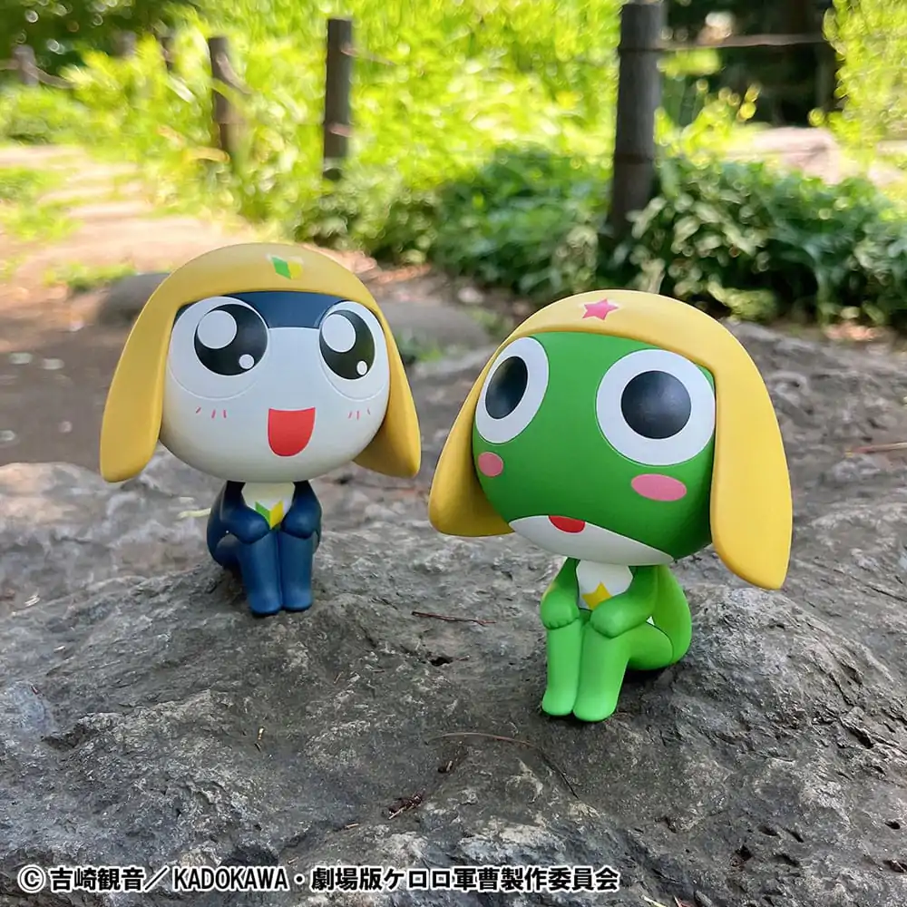 Sergeant Frog Look Up PVC soška Keroro & Tamama Set (s darčekom) 11 cm produktová fotografia