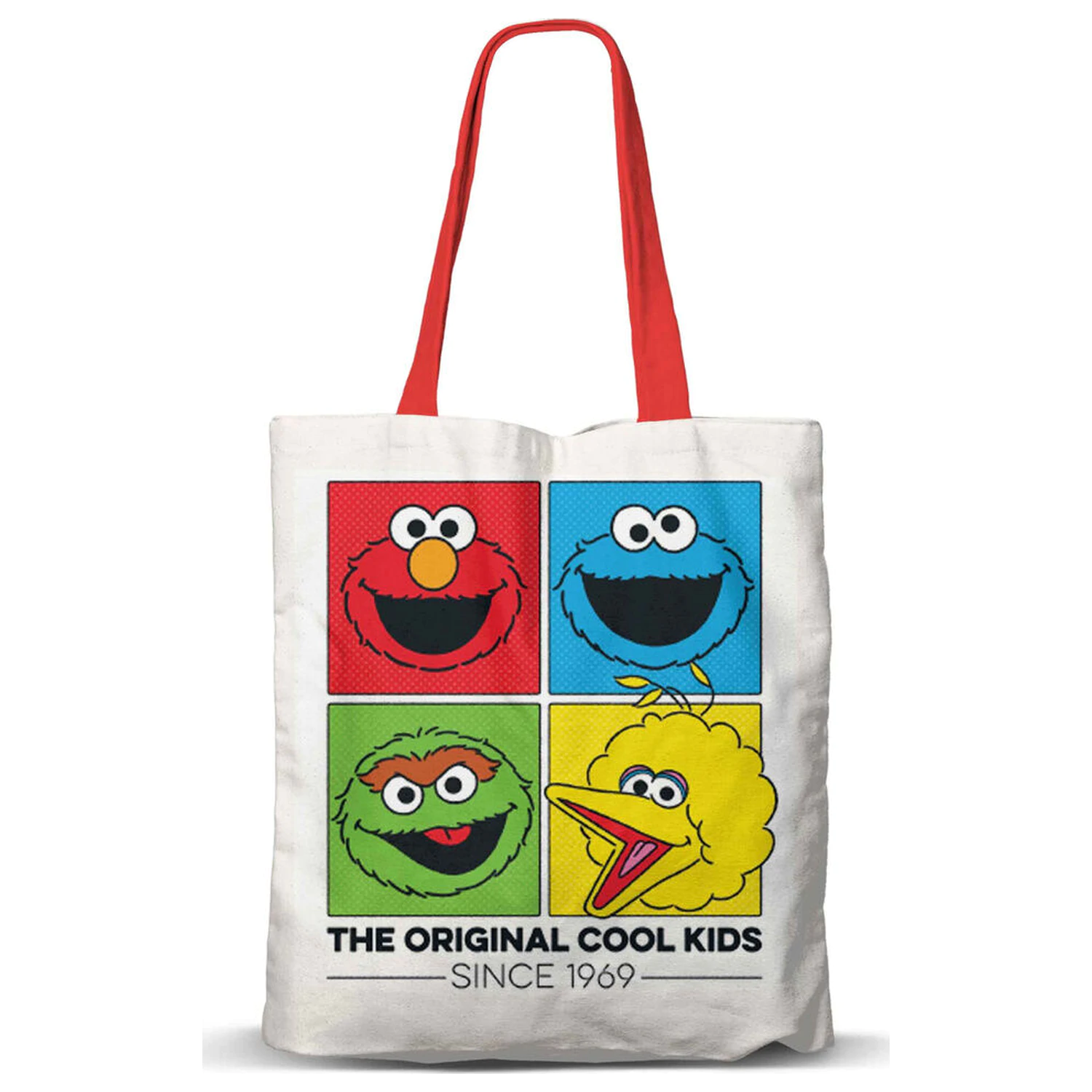 Sesame Street nákupná taška produktová fotografia