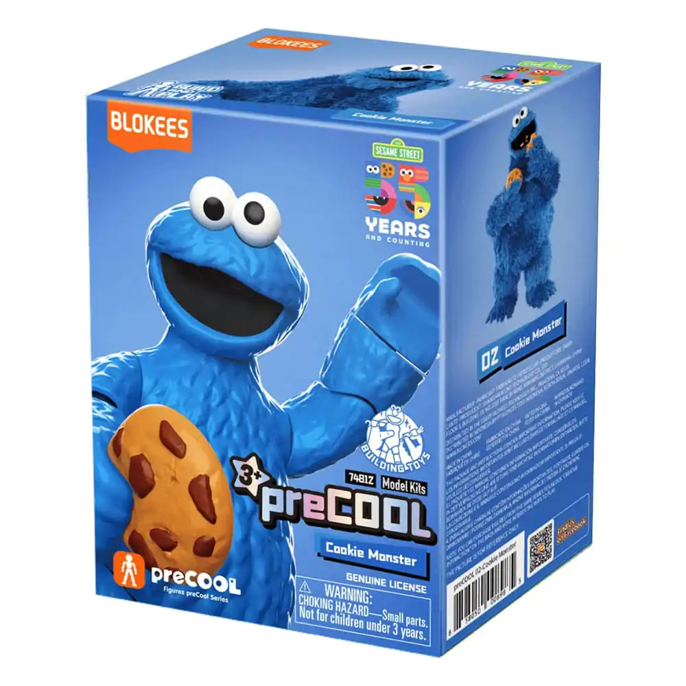 Sesame Street Blokees PreCool Series 1 Plastiková stavebnica 02 Cookie Monster 13 cm produktová fotografia