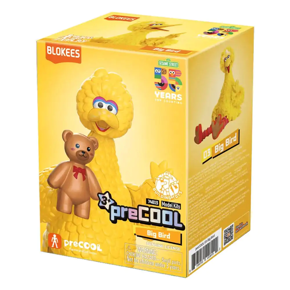 Sesame Street Blokees PreCool Series 1 Plastikový model Kit 03 Big Bird 15 cm produktová fotografia