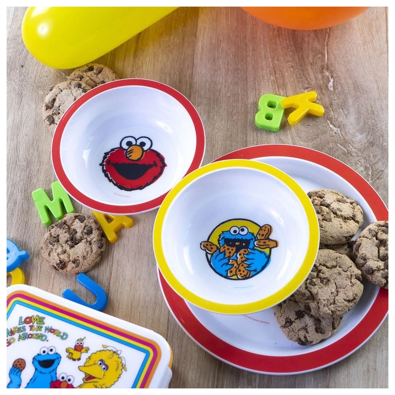 Sesame Street Cereal Bowl Vintage Kids Dvojbalenie 300ml produktová fotografia