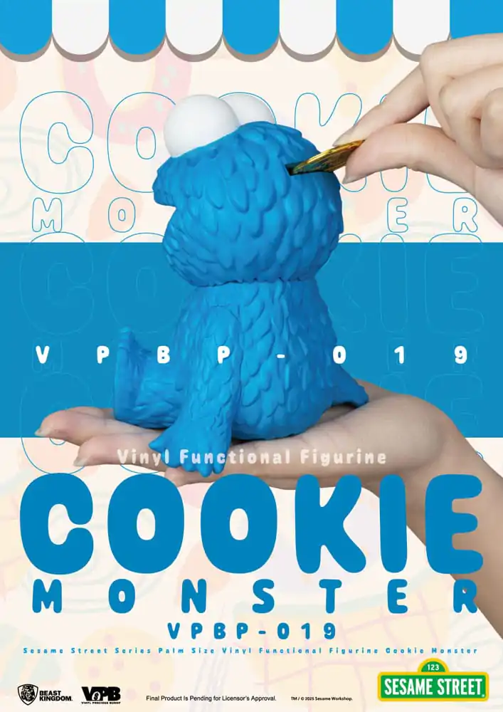 Sesame Street Piggy vinylová pokladnička Cookie Monster 12 cm produktová fotografia