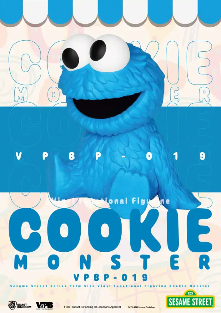 Sesame Street Piggy vinylová pokladnička Cookie Monster 12 cm produktová fotografia