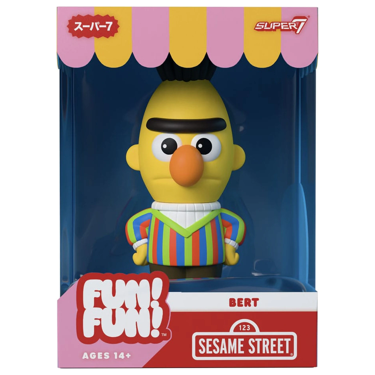 Sesame Street FUN! FUN! vinylová figúrka vlna 02 Bert 13 cm produktová fotografia