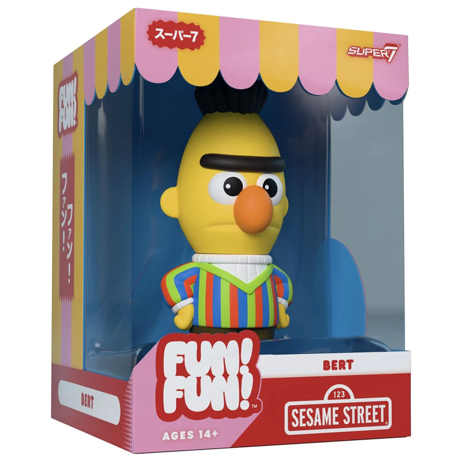 Sesame Street FUN! FUN! vinylová figúrka vlna 02 Bert 13 cm produktová fotografia