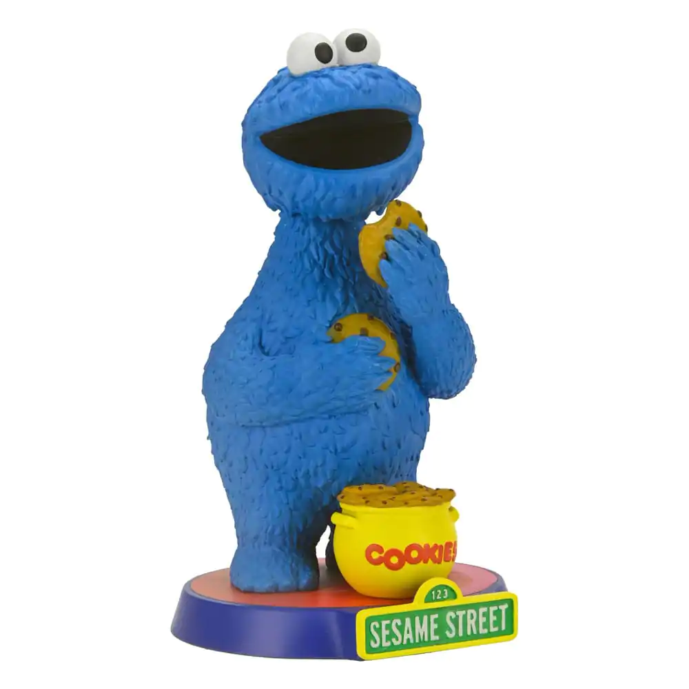 Sesame Street Head Knocker kývajúca hlava Cookie Monster 18 cm produktová fotografia